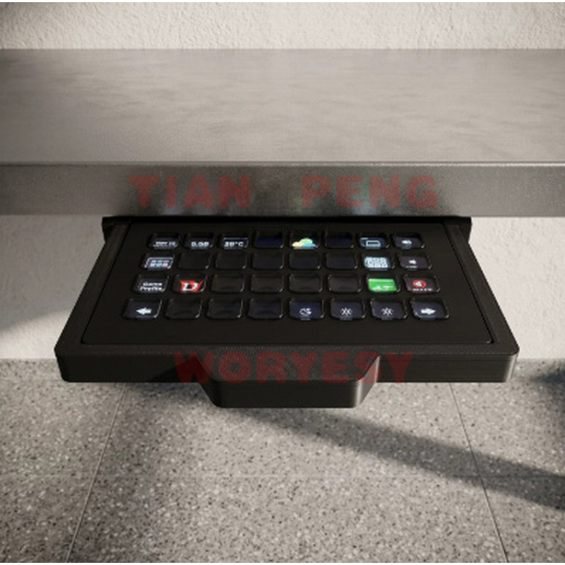 Elgato Stream Deck - WYORESY drill free tiltable bracket for