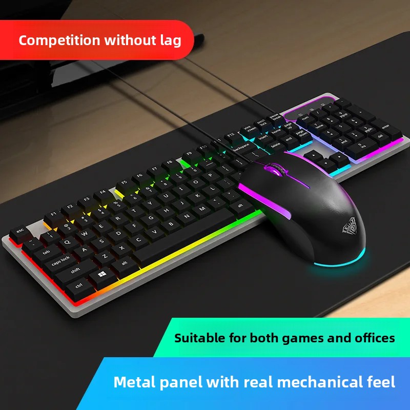 Wired Gaming Esports T630 Glow - Esports Gaming Cafe ulasan dan harga