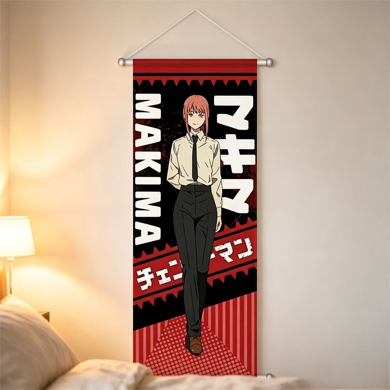 VIKAMA Chainsaw Man Wall Scrol - Esports Gaming Poster ulasan dan harga