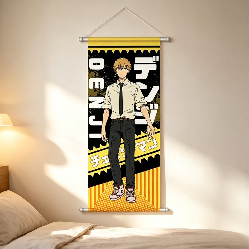 VIKAMA Chainsaw Man Wall Scrol - Esports Gaming Poster ulasan dan harga