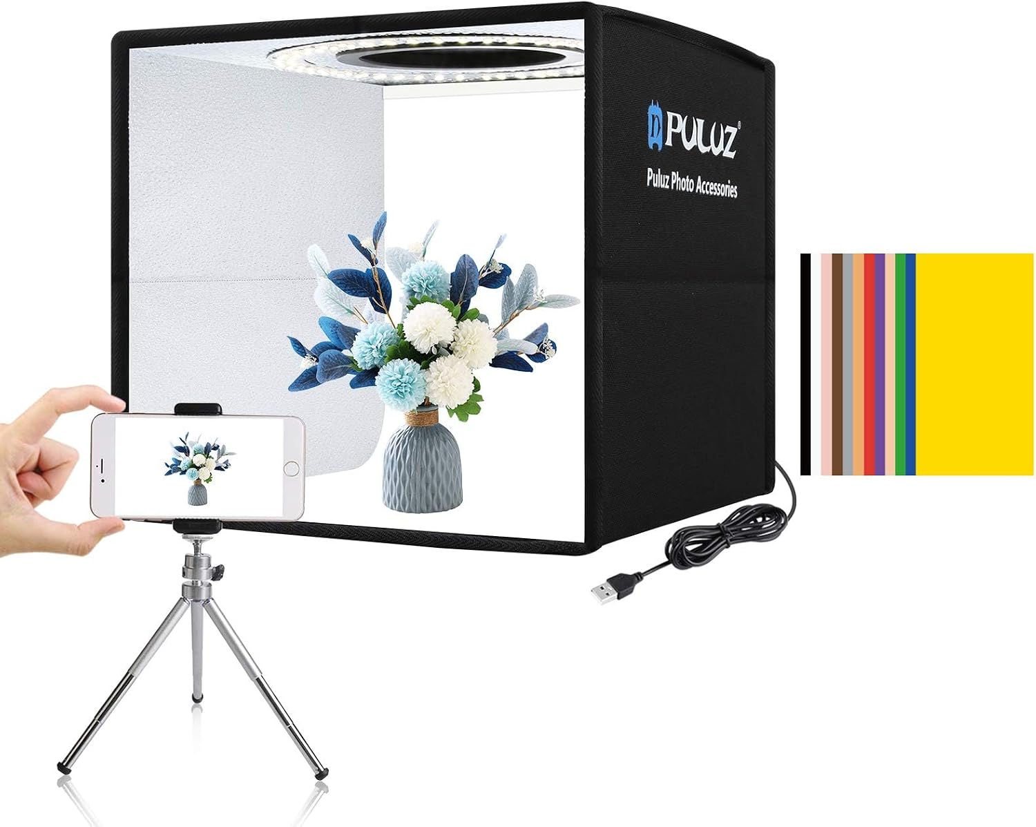 RGB LED Panel Video Light with - Led Light Panel Stream ulasan dan harga