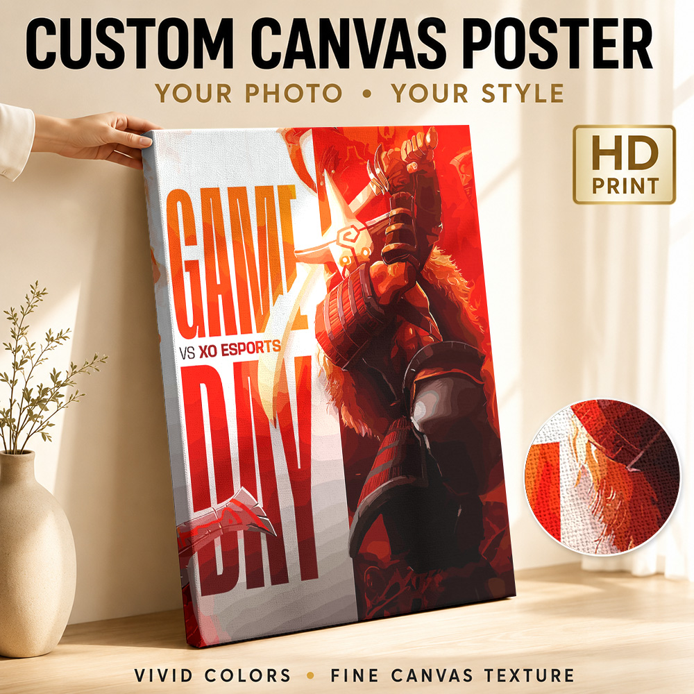 Game Day VS XO Esports Framed  - Esports Gaming Poster ulasan dan harga
