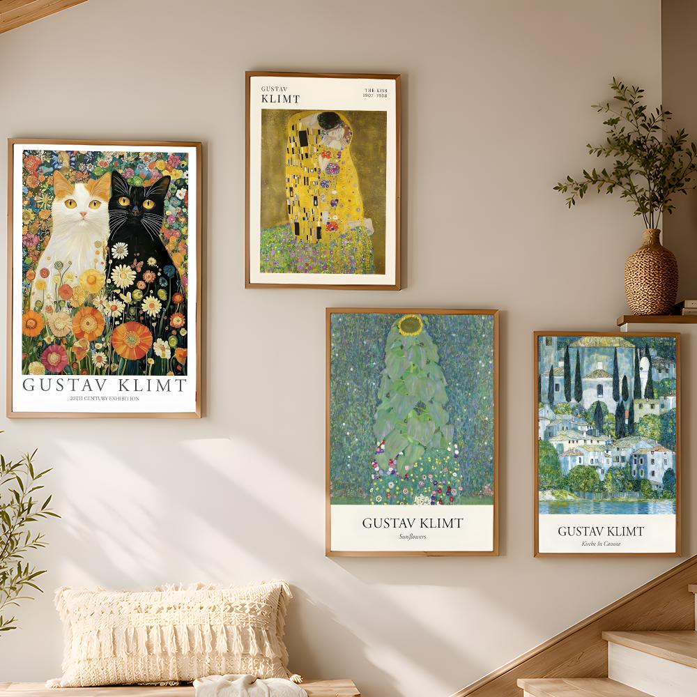 G-Gustav Klimt Art Interior De - Esports Gaming Poster ulasan dan harga
