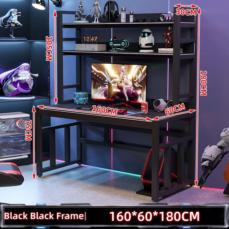 Office desk and chair set e-sp - Esports Gaming Competition ulasan dan harga