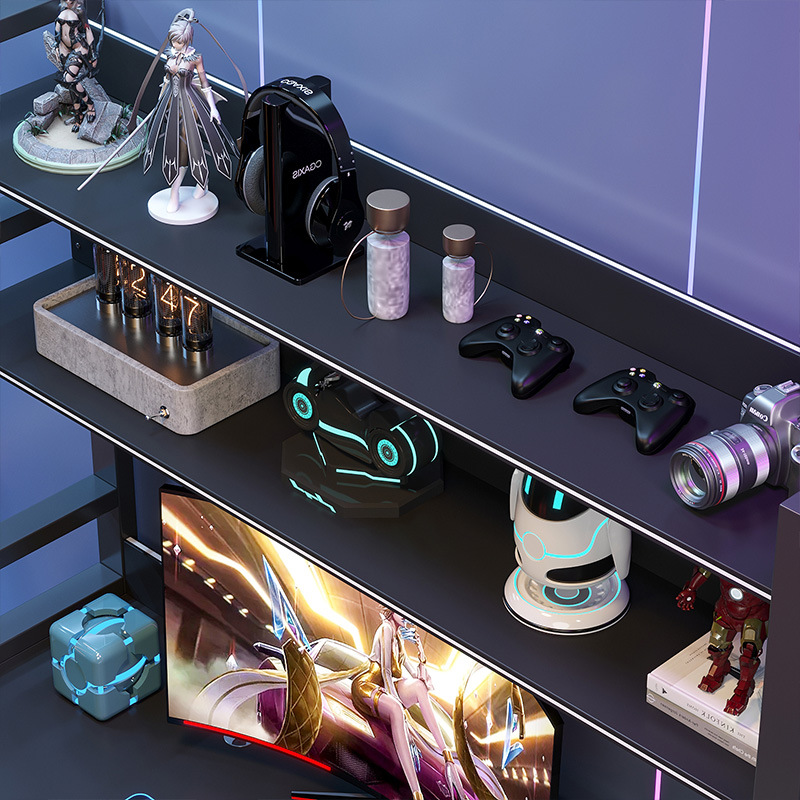Office desk and chair set e-sp - Esports Gaming Competition ulasan dan harga