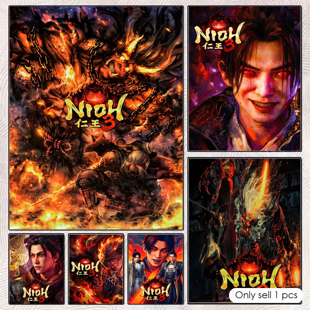 Action Game N-NiohS Poster Wal - Esports Gaming Poster ulasan dan harga