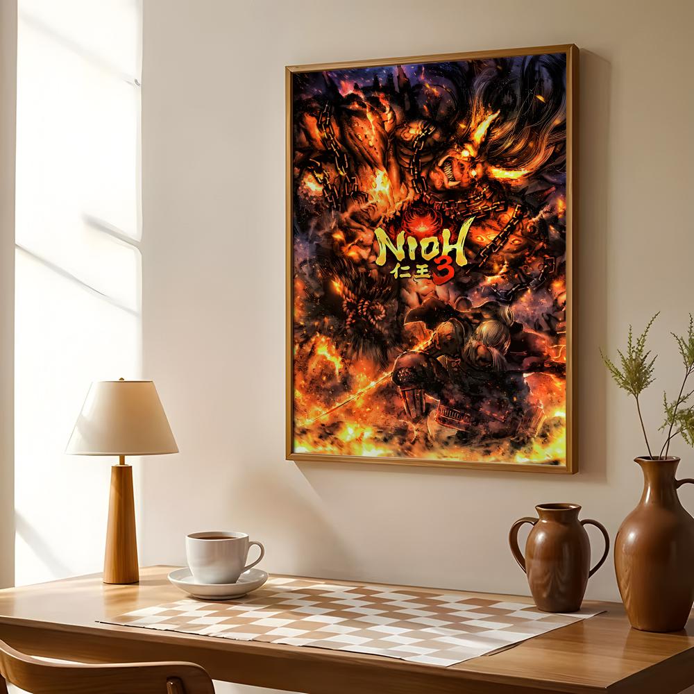 Action Game N-NiohS Poster Wal - Esports Gaming Poster ulasan dan harga