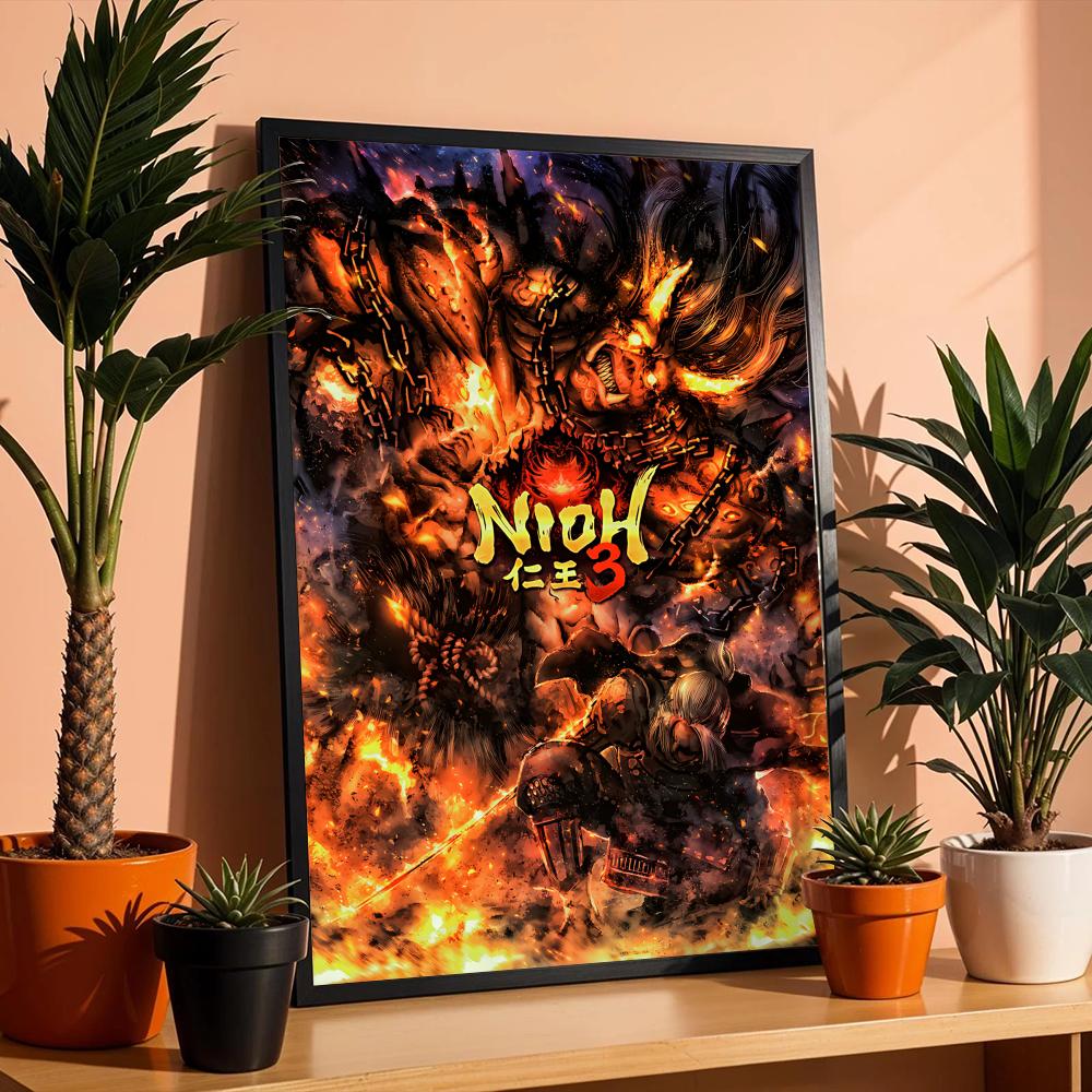 Action Game N-NiohS Poster Wal - Esports Gaming Poster ulasan dan harga