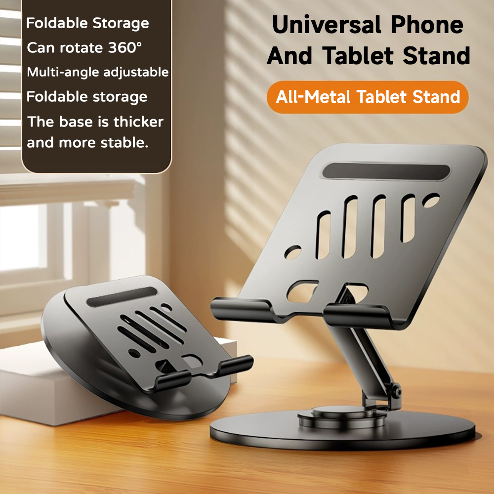 Metal Tablet Phone Stand 360 D - Esports Online Gaming ulasan dan harga