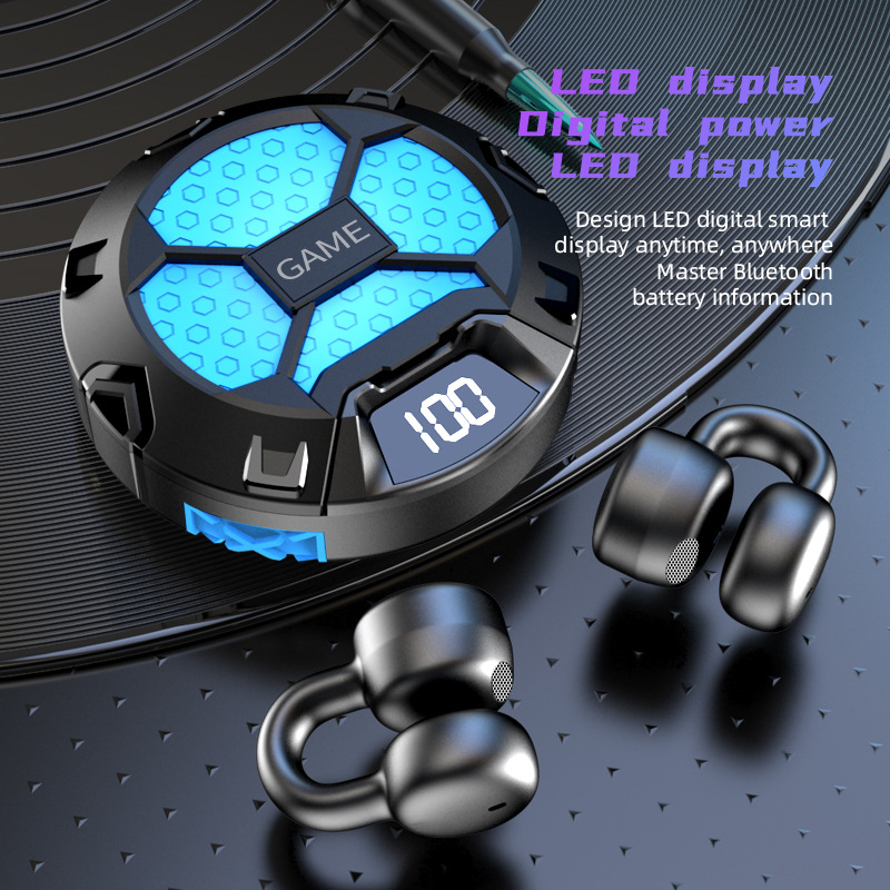 2025 New TWS Ear Clip Wireless - Esports Gaming Video ulasan dan harga