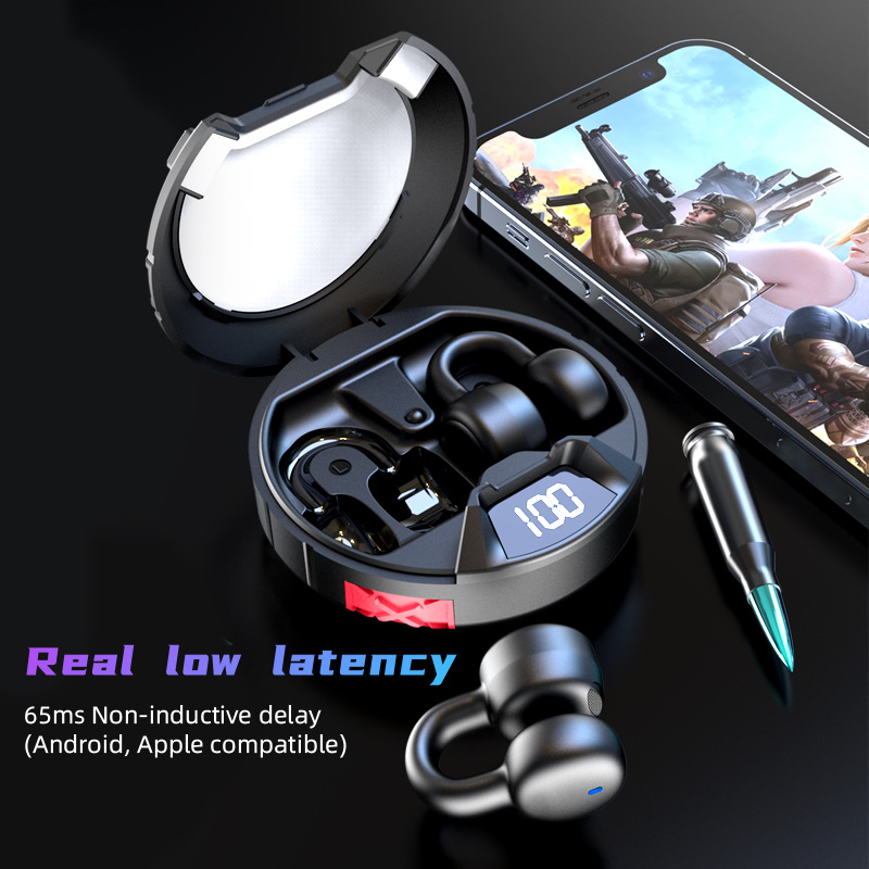 2025 New TWS Ear Clip Wireless - Esports Gaming Video ulasan dan harga