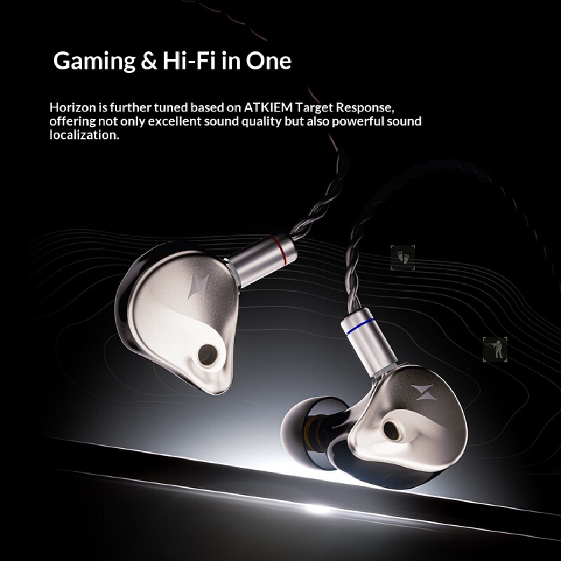 ATK Horizon Wired In-Ear Headp - Esports Gaming Video ulasan dan harga