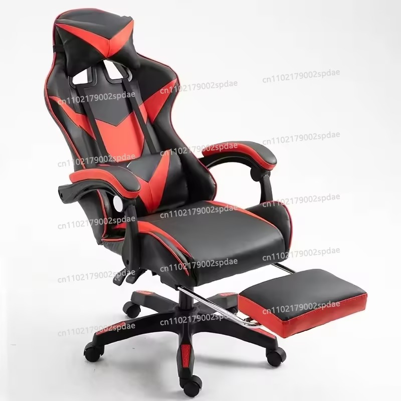 #Gaming chair with footrest, h - Esports Gaming Cafe ulasan dan harga