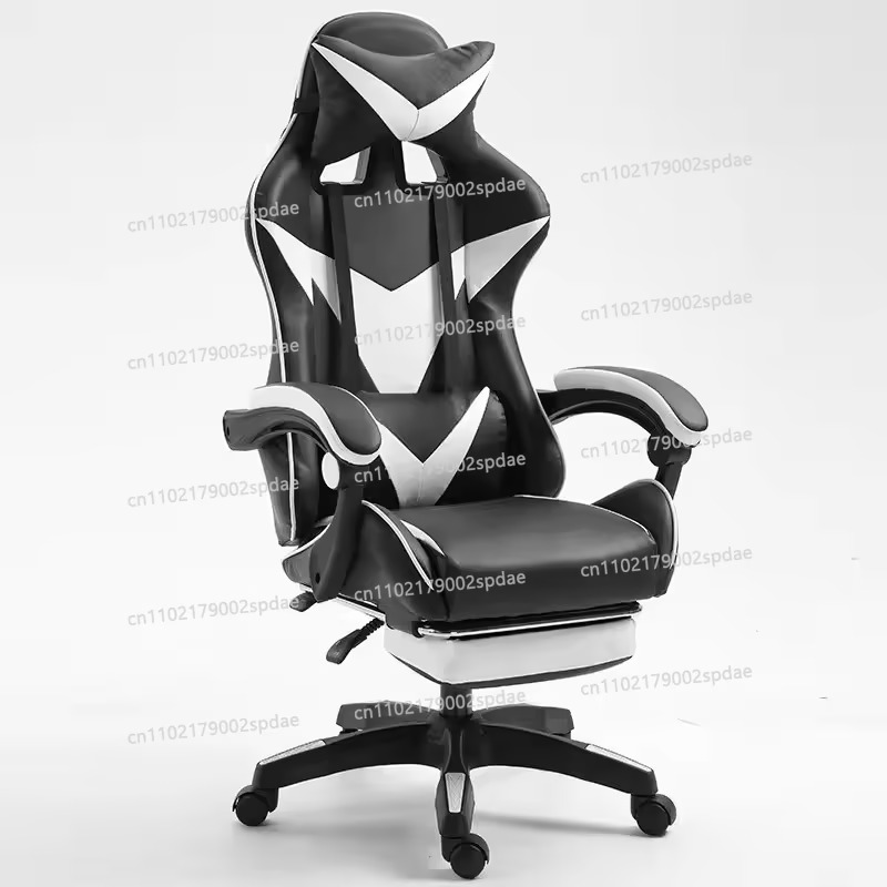 #Gaming chair with footrest, h - Esports Gaming Cafe ulasan dan harga