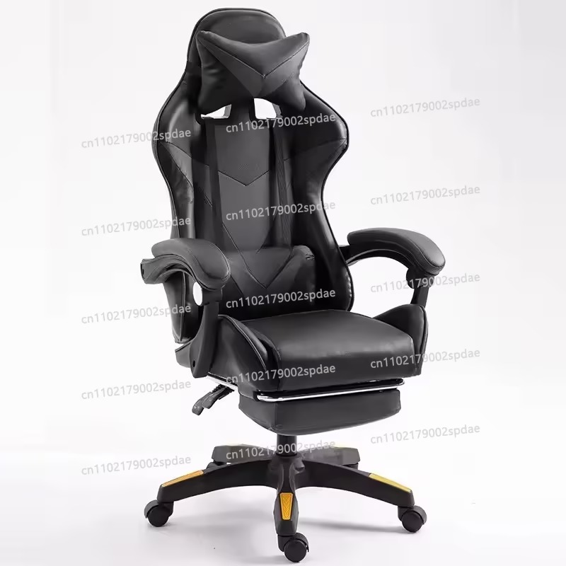 #Gaming chair with footrest, h - Esports Gaming Cafe ulasan dan harga