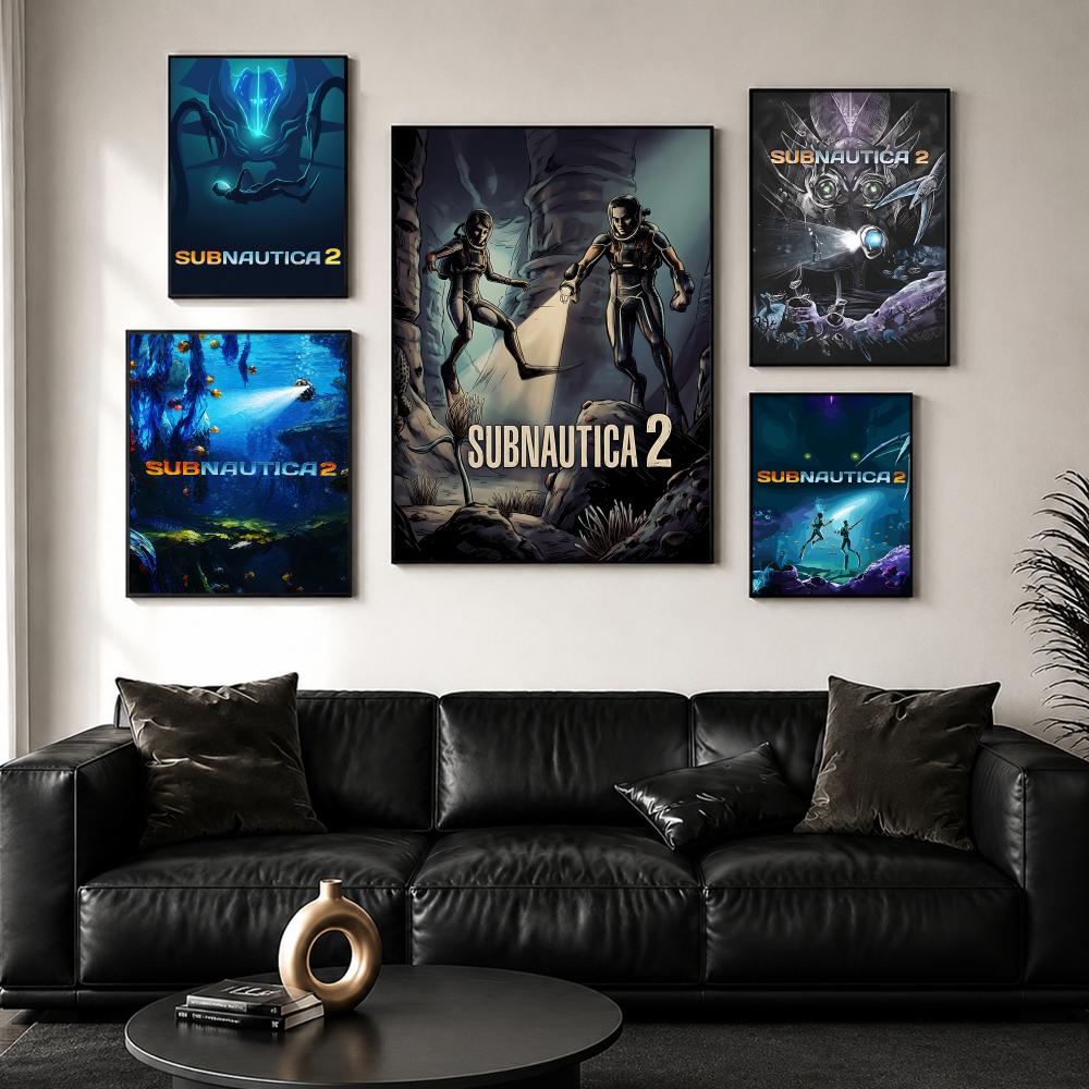 S-SubnauticaS 2 Poster HD Wall - Esports Gaming Poster ulasan dan harga