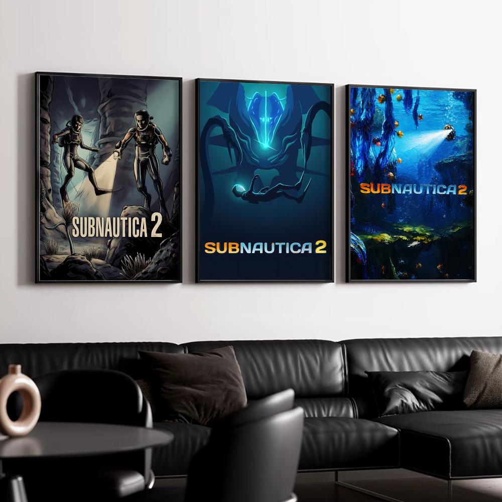 S-SubnauticaS 2 Poster HD Wall - Esports Gaming Poster ulasan dan harga