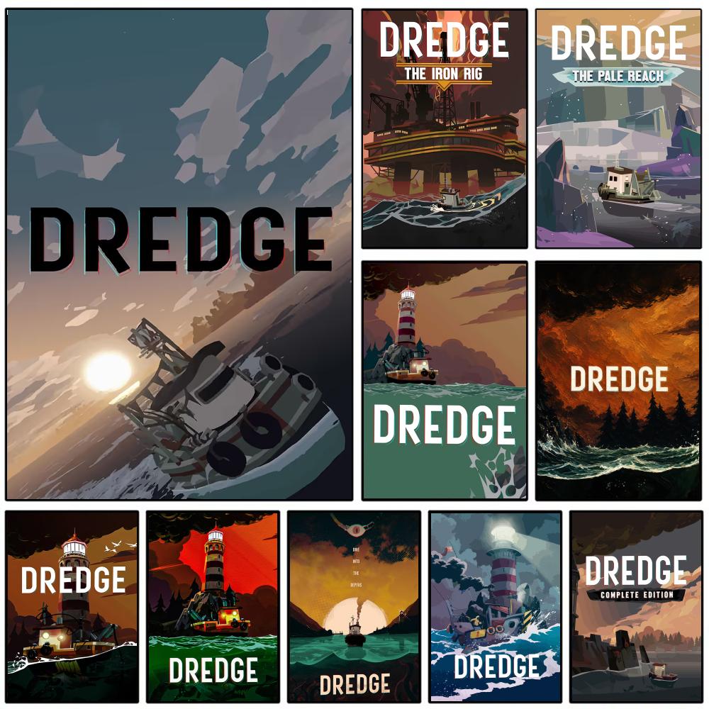 D-DredgeS Game Poster Wall Pos - Esports Gaming Poster ulasan dan harga