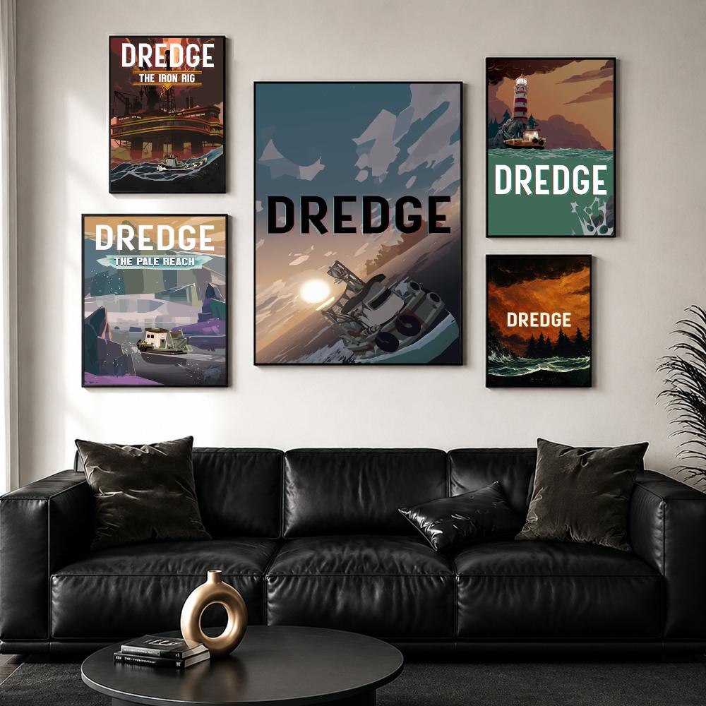 D-DredgeS Game Poster Wall Pos - Esports Gaming Poster ulasan dan harga