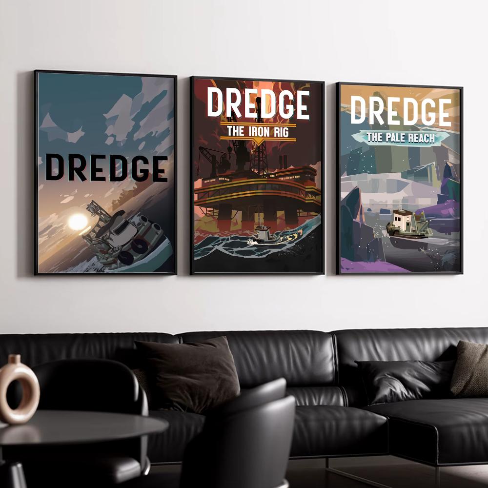 D-DredgeS Game Poster Wall Pos - Esports Gaming Poster ulasan dan harga