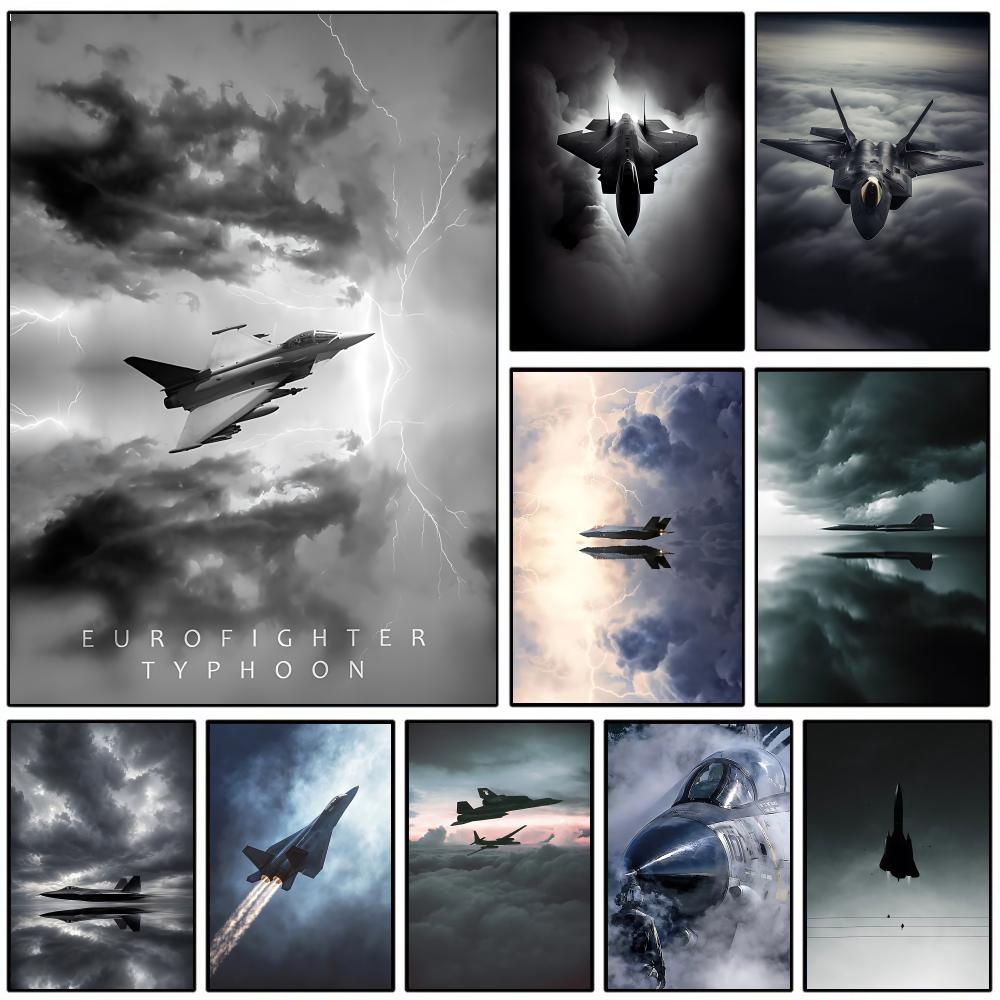 Cool Fighter Jet Poster Wall P - Esports Gaming Poster ulasan dan harga