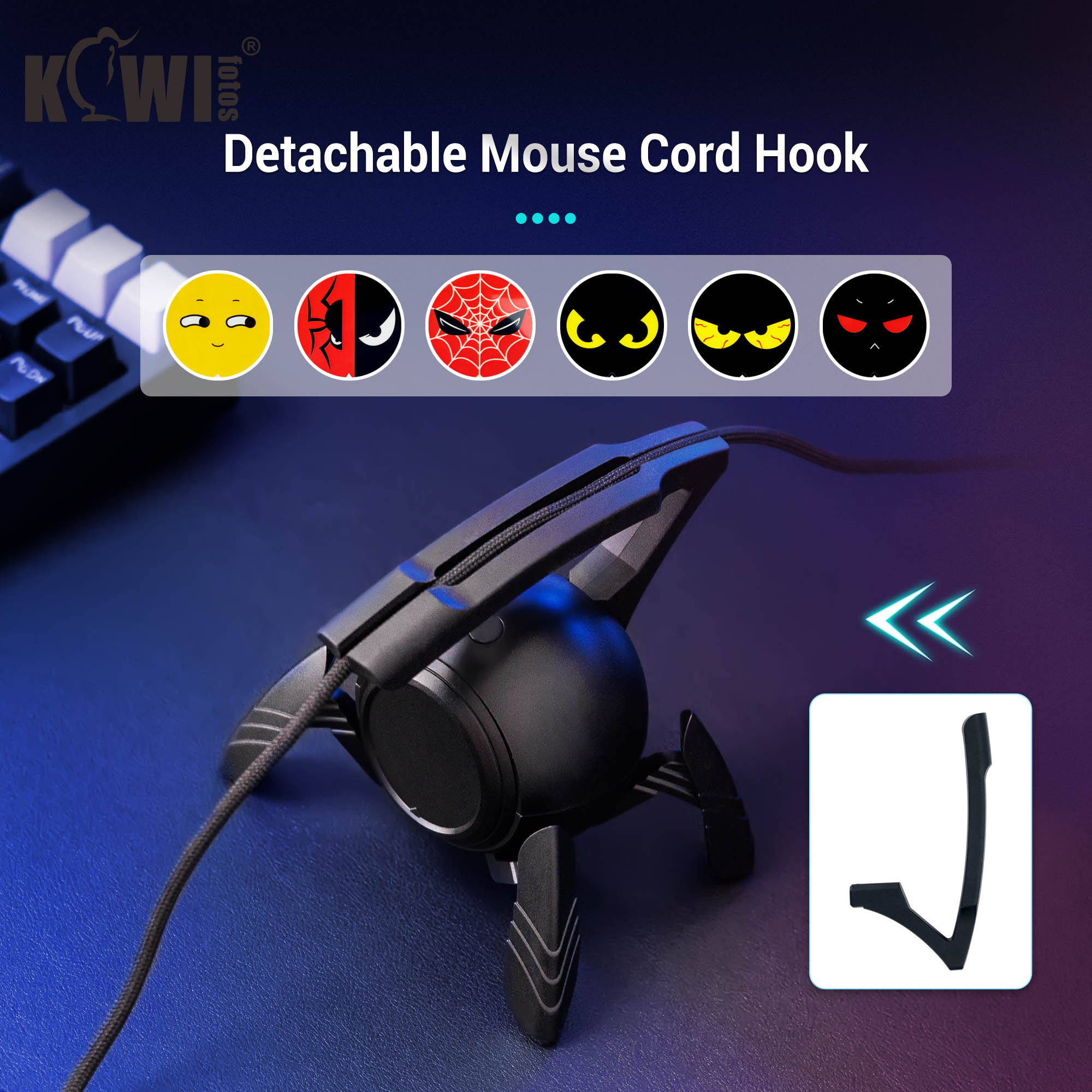 Mouse Cable Holder Gaming Mous - Gaming X Esports ulasan dan harga