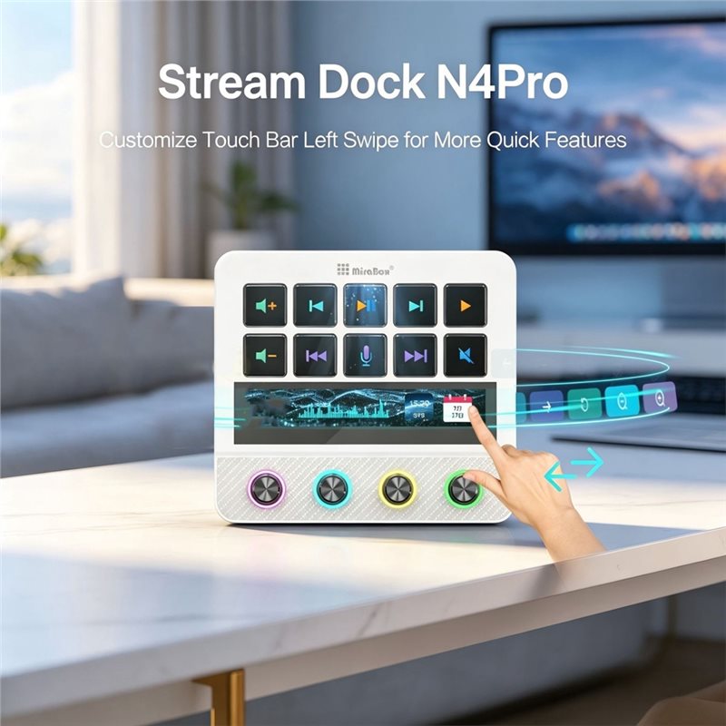【STABLE QUALITY】Mirabox N4 Pro - Elgato Stream Deck ulasan dan harga