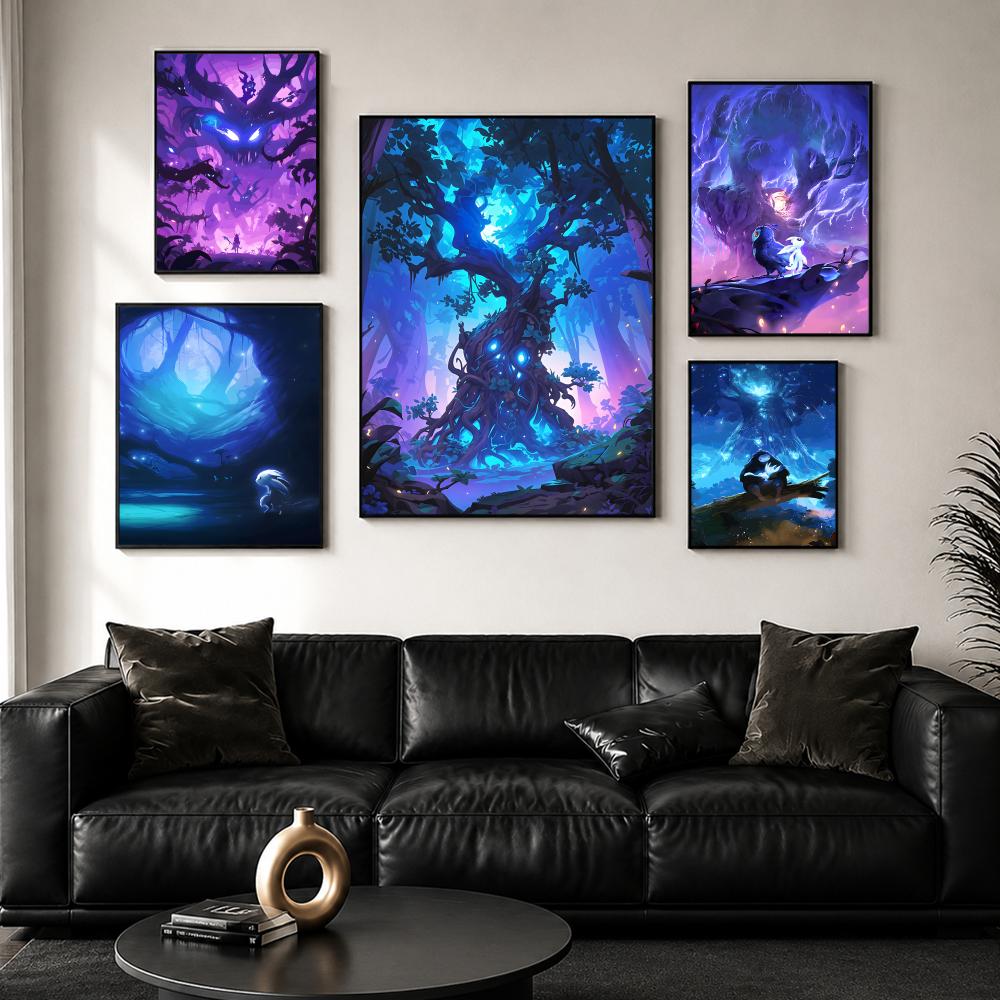 O-Ori and the B-Blind F-Forest - Esports Gaming Poster ulasan dan harga