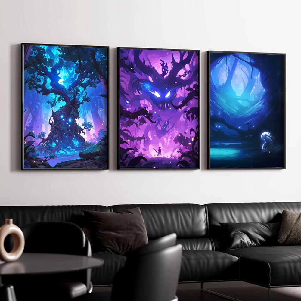O-Ori and the B-Blind F-Forest - Esports Gaming Poster ulasan dan harga