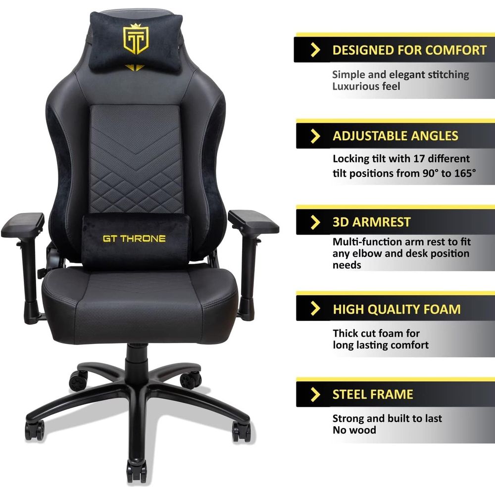 Ergonomic Reclining Gaming Cha - Gaming & Esports District ulasan dan harga
