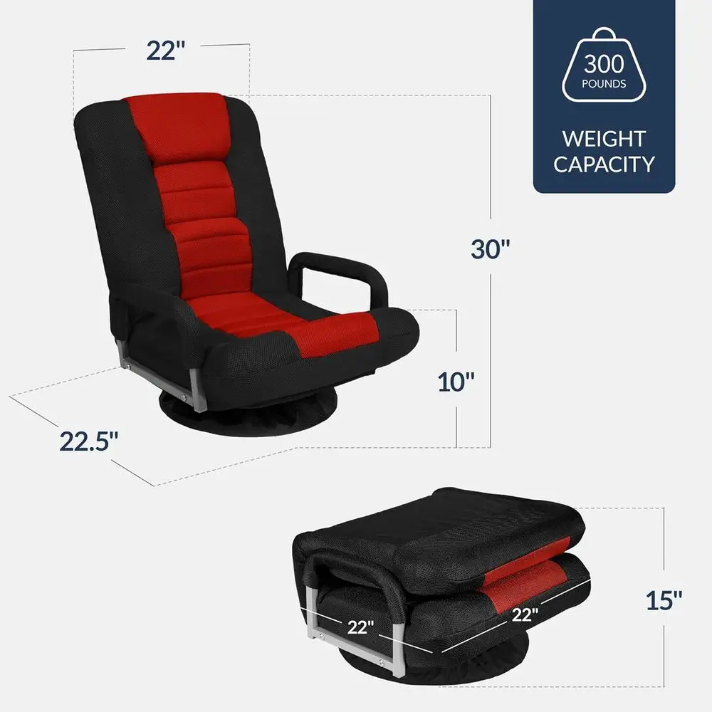 360° Ergonomic Swivel Chair wi - Gaming & Esports District ulasan dan harga